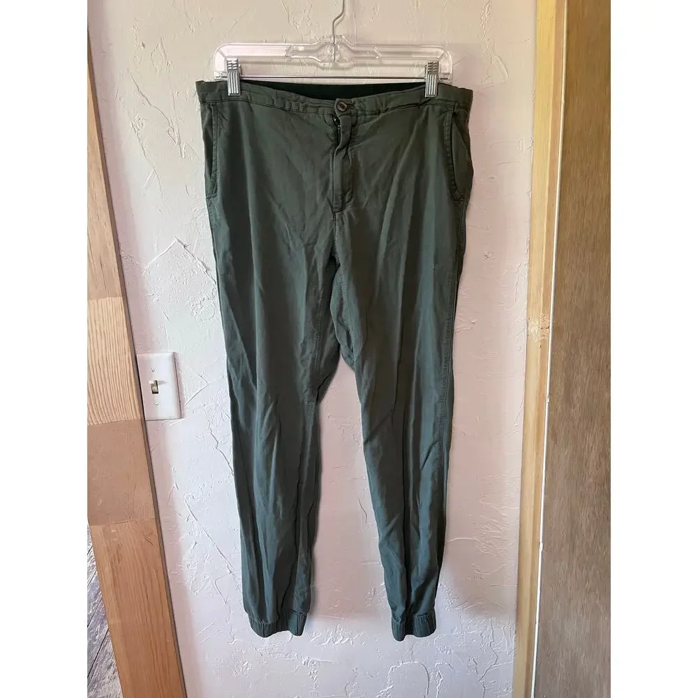 Mack Weldon‎ Green Joggers Sz M